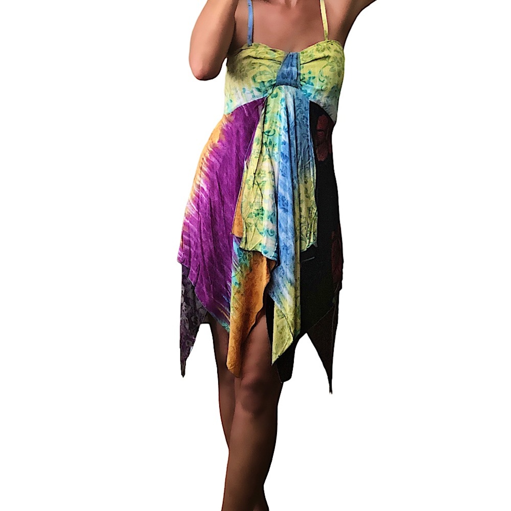 Young Fashion handkerchief dress, OS - Picture 9 of 10